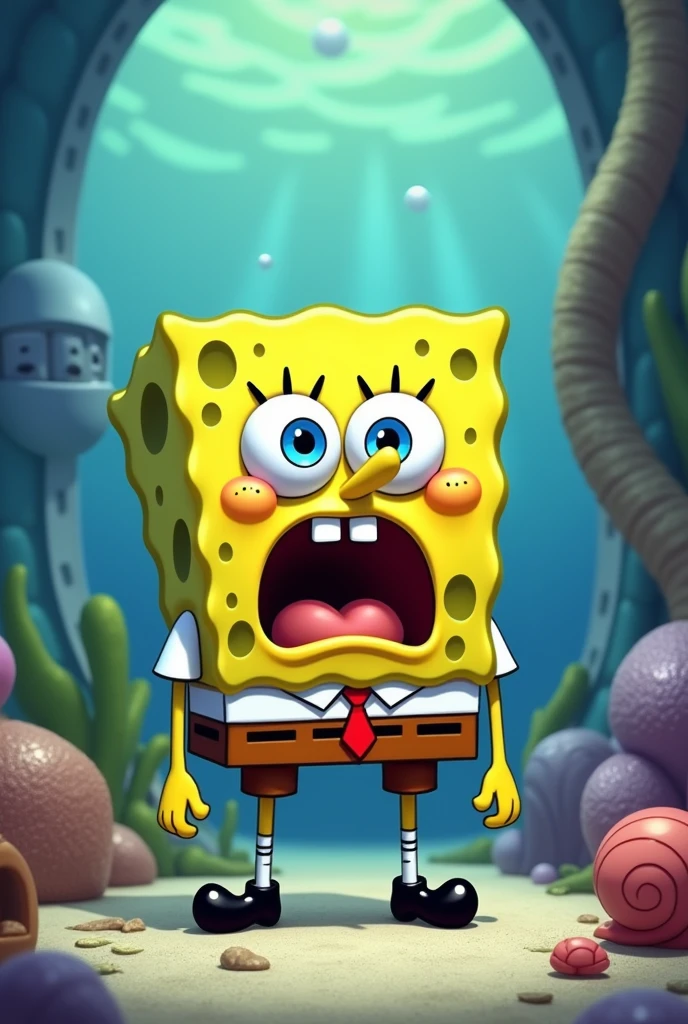 Sponge Bob confused 