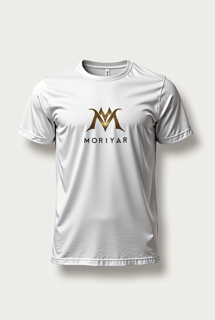 Make me elegant logo for men's t-shirt brand Moriyar