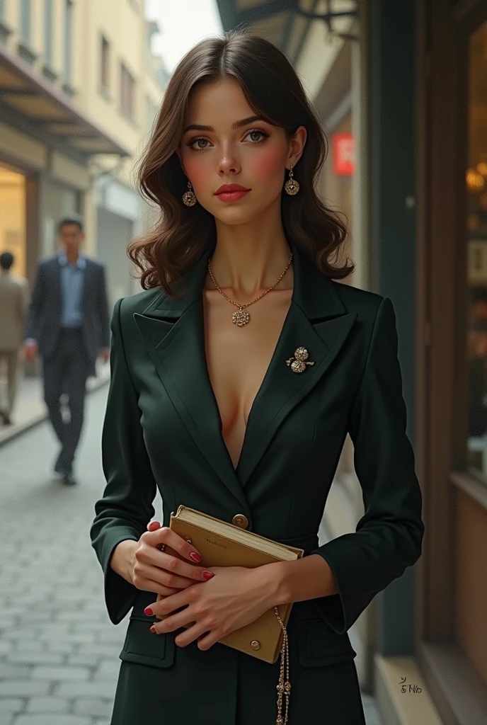 Rich girl looking for humble job 