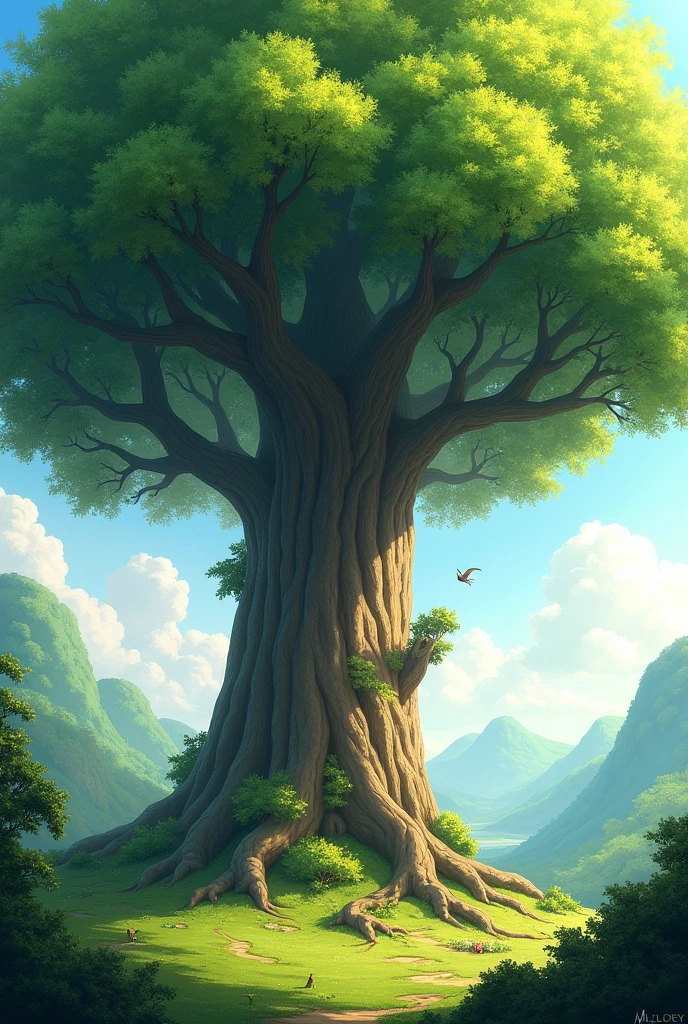 a tree 