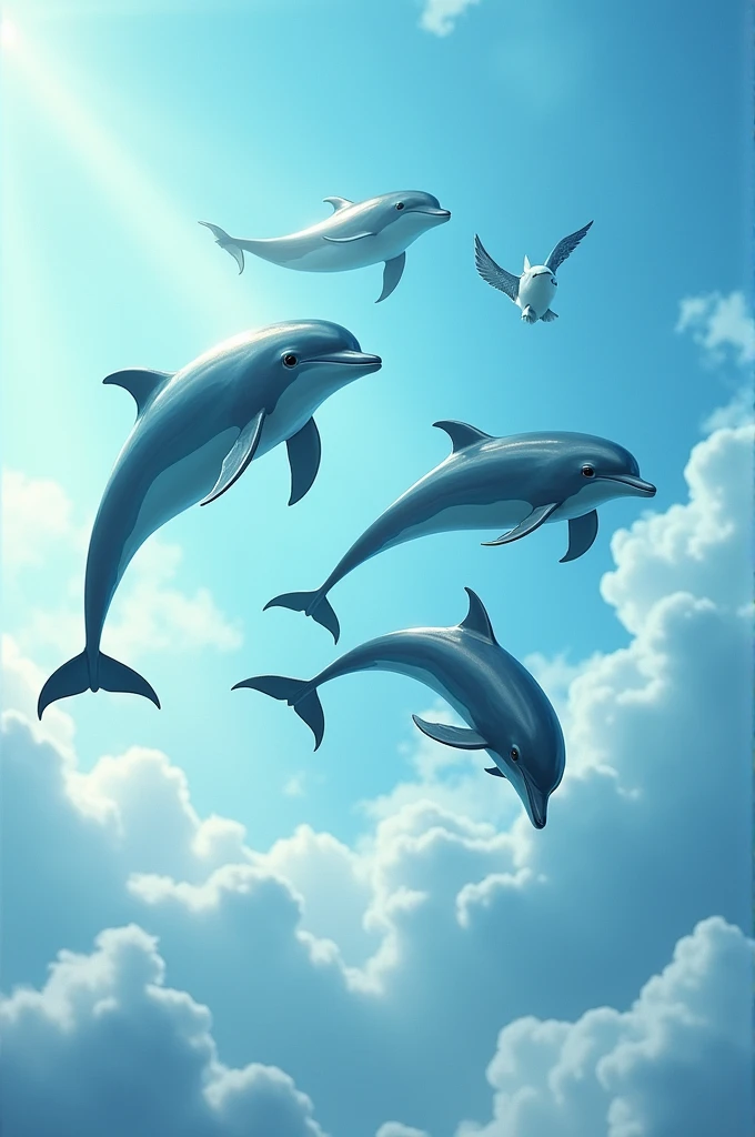 Flying dolphins