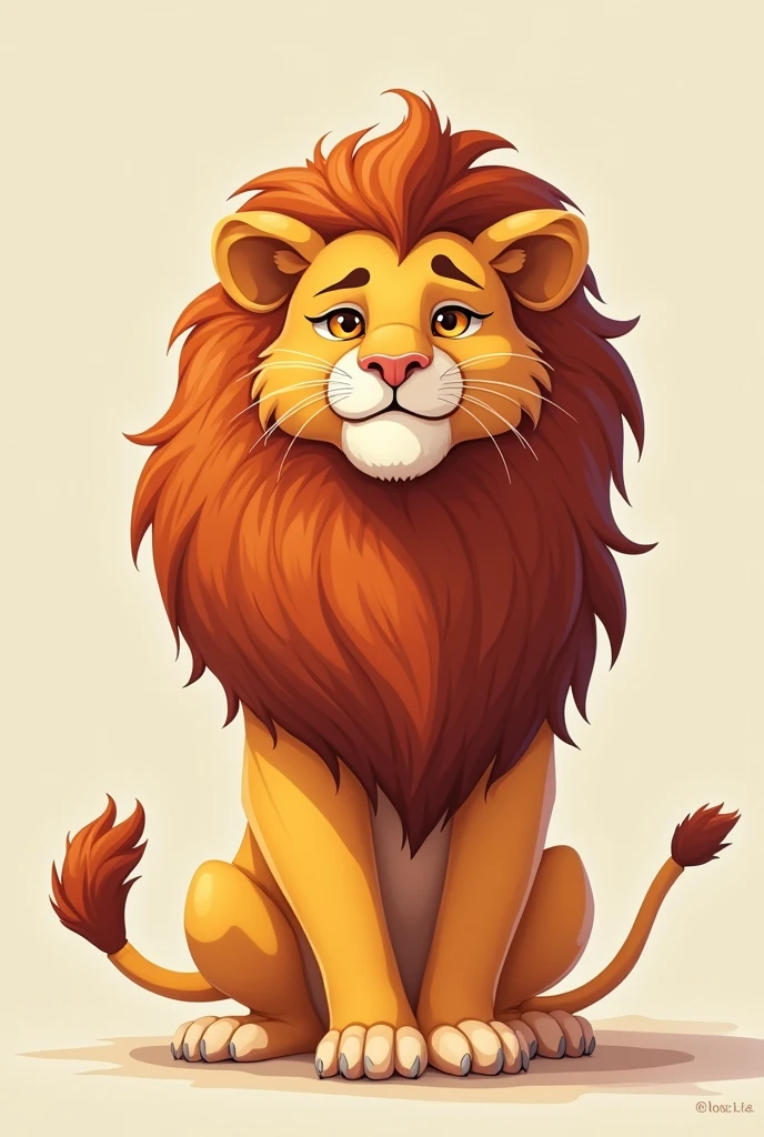 THE LION CAN BE MADE IN THE STYLE OF THE CAT