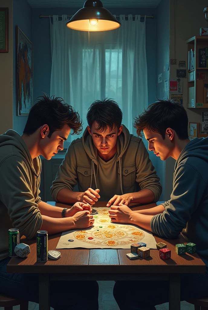 Group of virgin men who flee women for being dungeons and dragons players