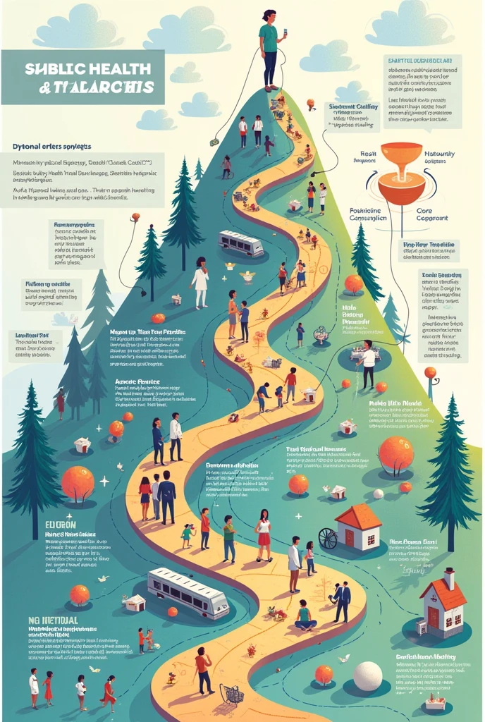 public health avalanche: Theory helps address the social determinants of health, analyzing how different systems impact a person&#39;s well-being.