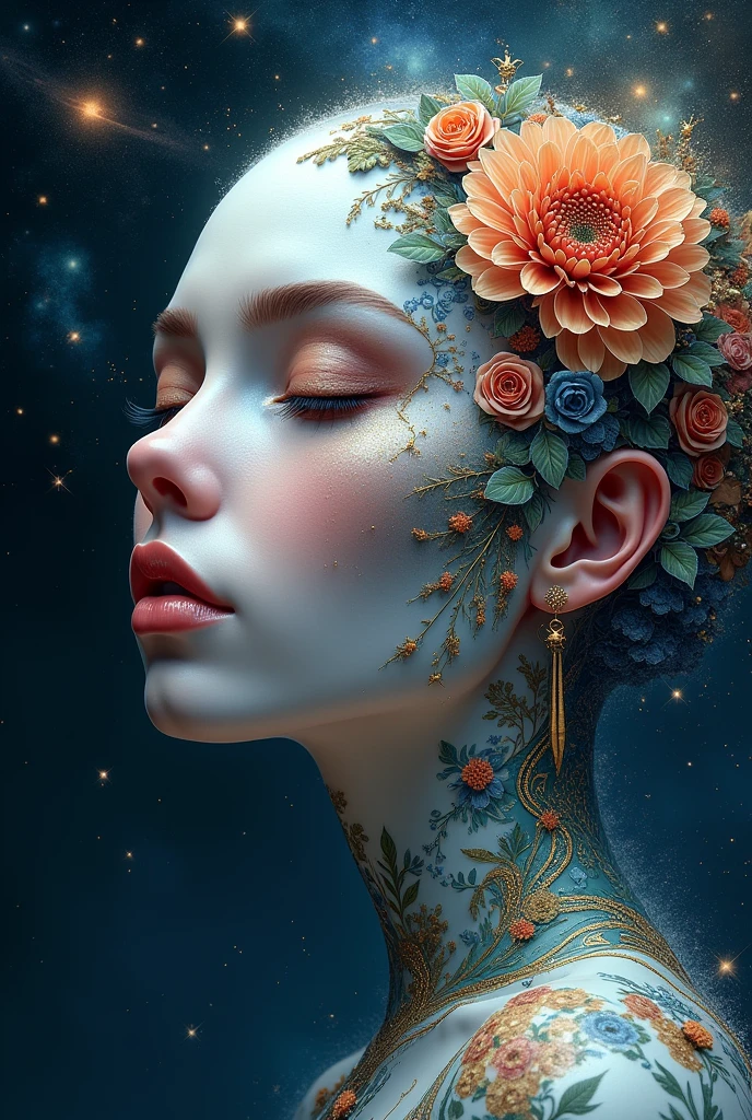 Earth and makeup
