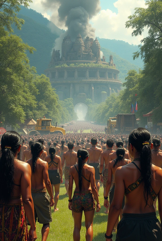 Indigenous people in the fight against their end 