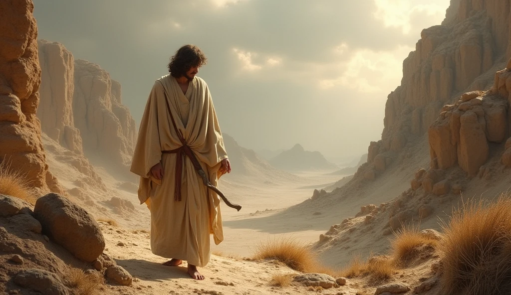 biblical history,
Jesus did not desert Ali, Jesus stayed for forty days and forty nights, in complete fasting. During this time, your body began to feel the effects of hunger, but his spirit remained focused, in communion with God. This was a time of deep reflection and preparation., but also of physical vulnerability.