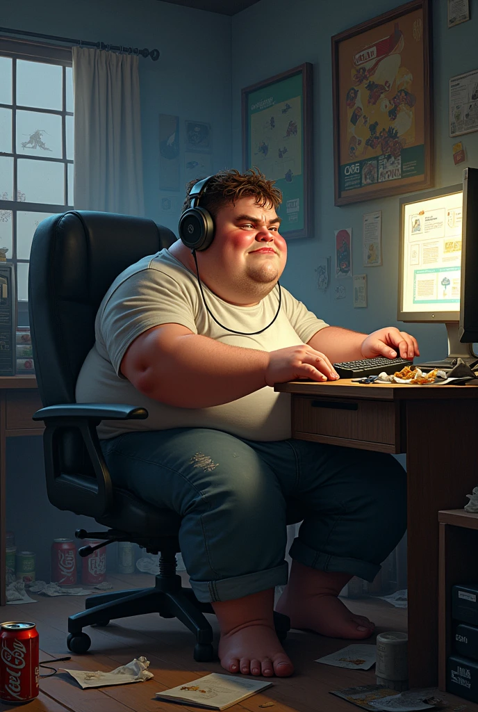 Fat discord mod at work