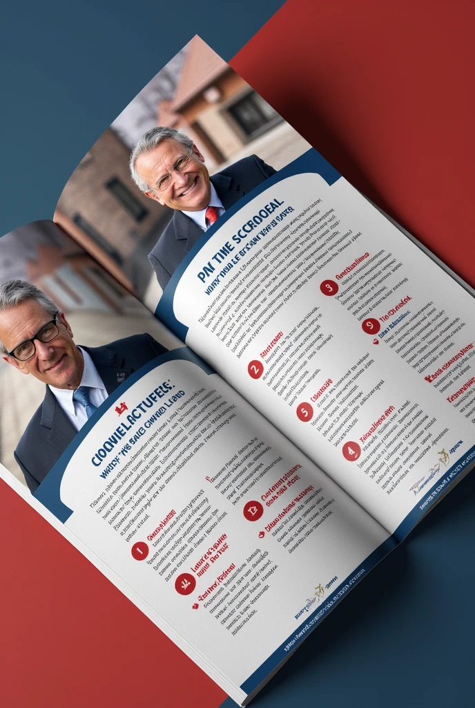 Create political pamphlet for councilor