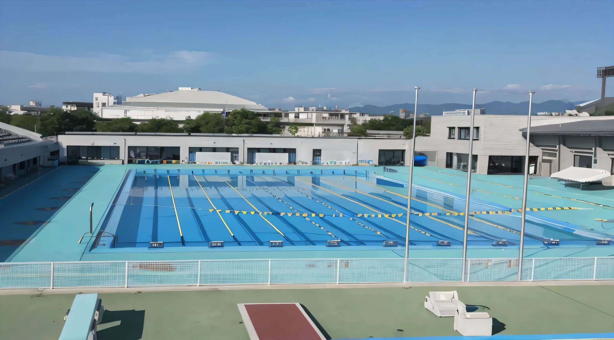 Detailed outdoor pool、Detailed Images、8kcg,