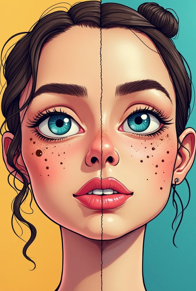 Generate an image and write 'Acne and Acne Scar Treatment '