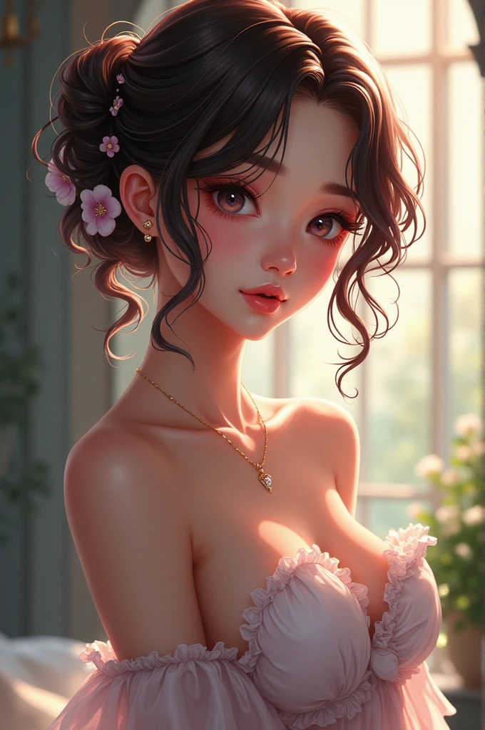 A hot anime woman