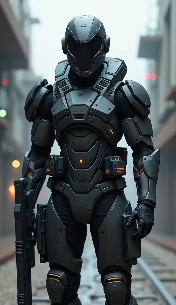 High-tech soldier