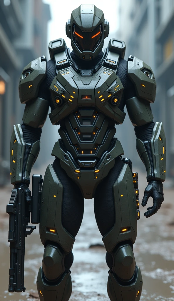 High-tech soldier