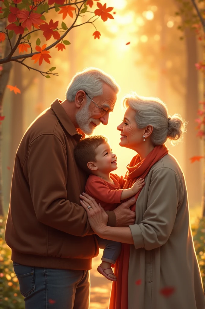 grandparents, You are the most precious gift for our children. Thank you for being your guides, friends and guardian angels!"
 Happy Grandparents&#39; Day to the four beings we love deeply and who make our hearts vibrate!"