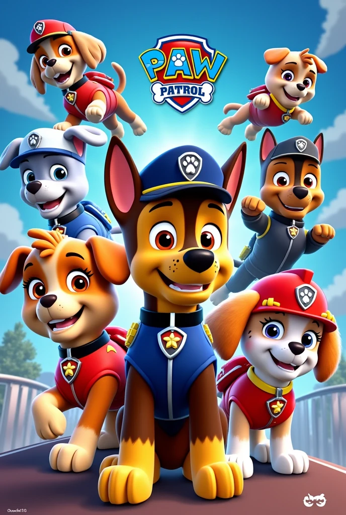 Paw Patrol Panel