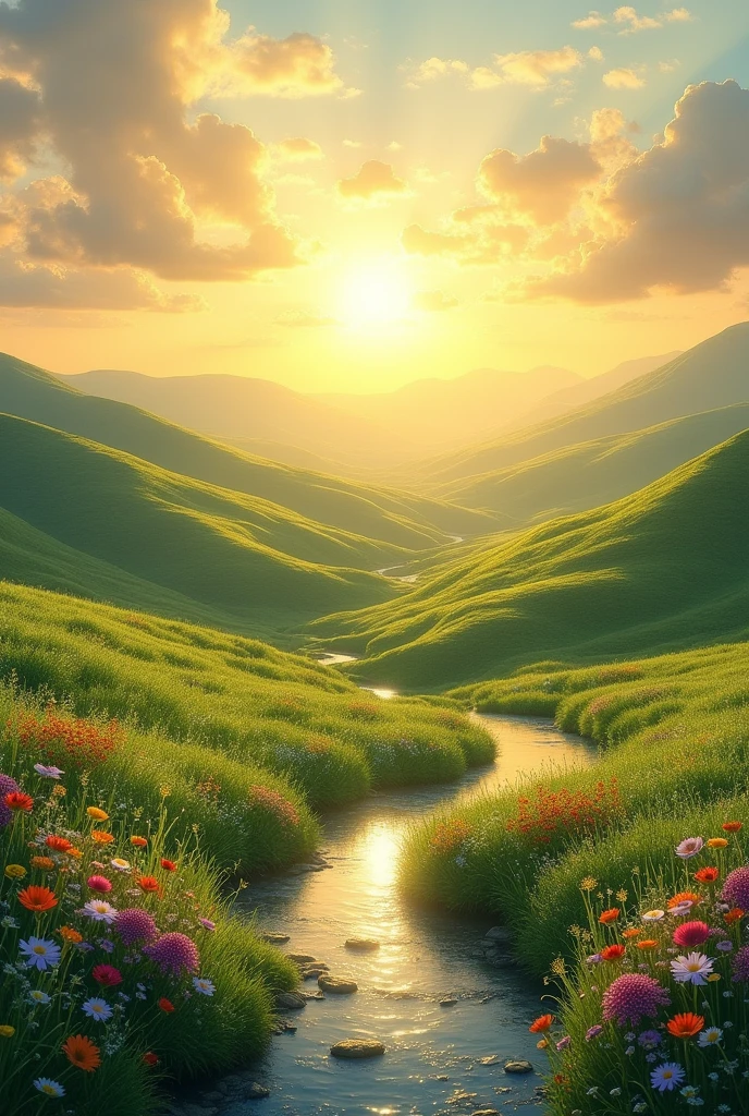 hope gratitude landscape without person