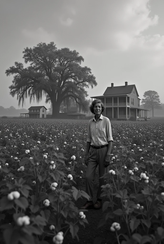 Show me the south in black and white