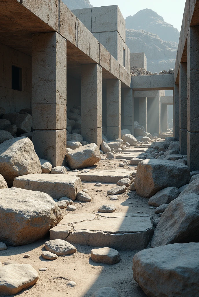 I want an image of Petreos (natural stones)
construction