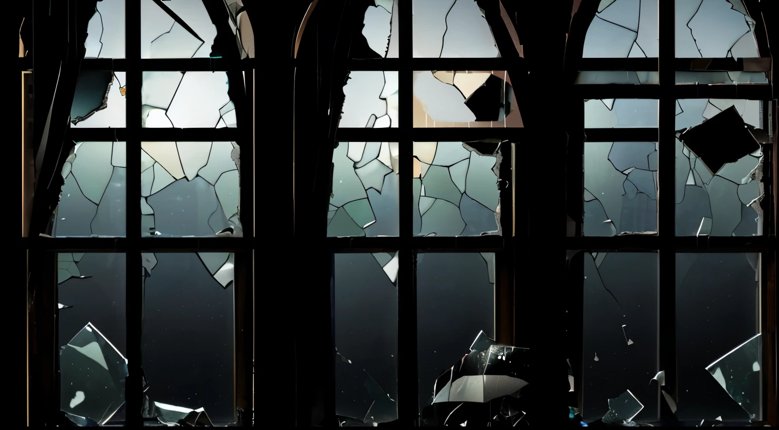 broken glass, glass explode, windows broken,