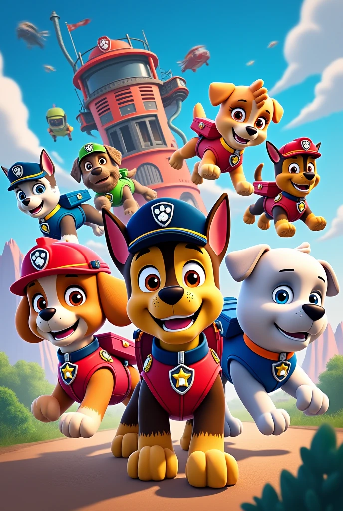 Paw Patrol Panel