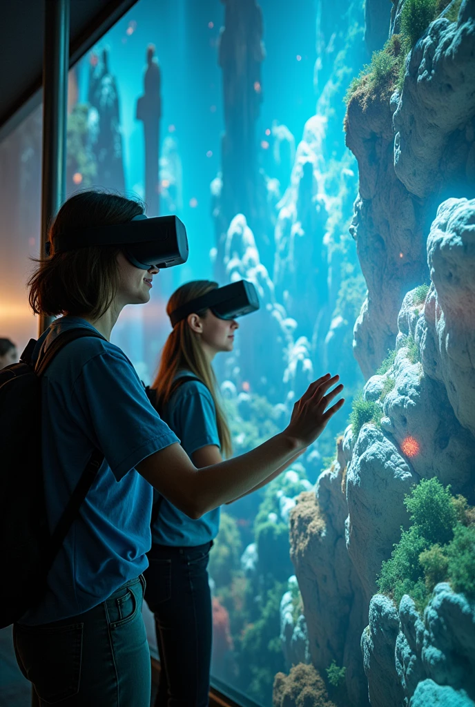 Include images or a video of tours in action, Showcasing the use of technology and immersive experiences