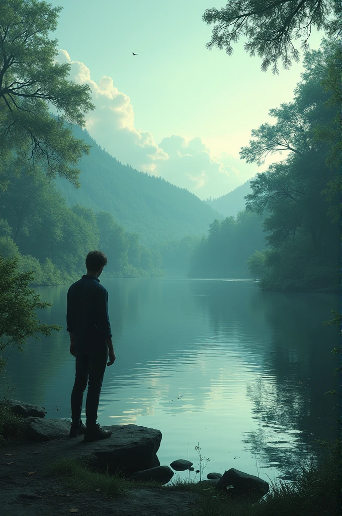The next day, he returns to the pond but is met with a warning: "Greed is a terrible affliction."