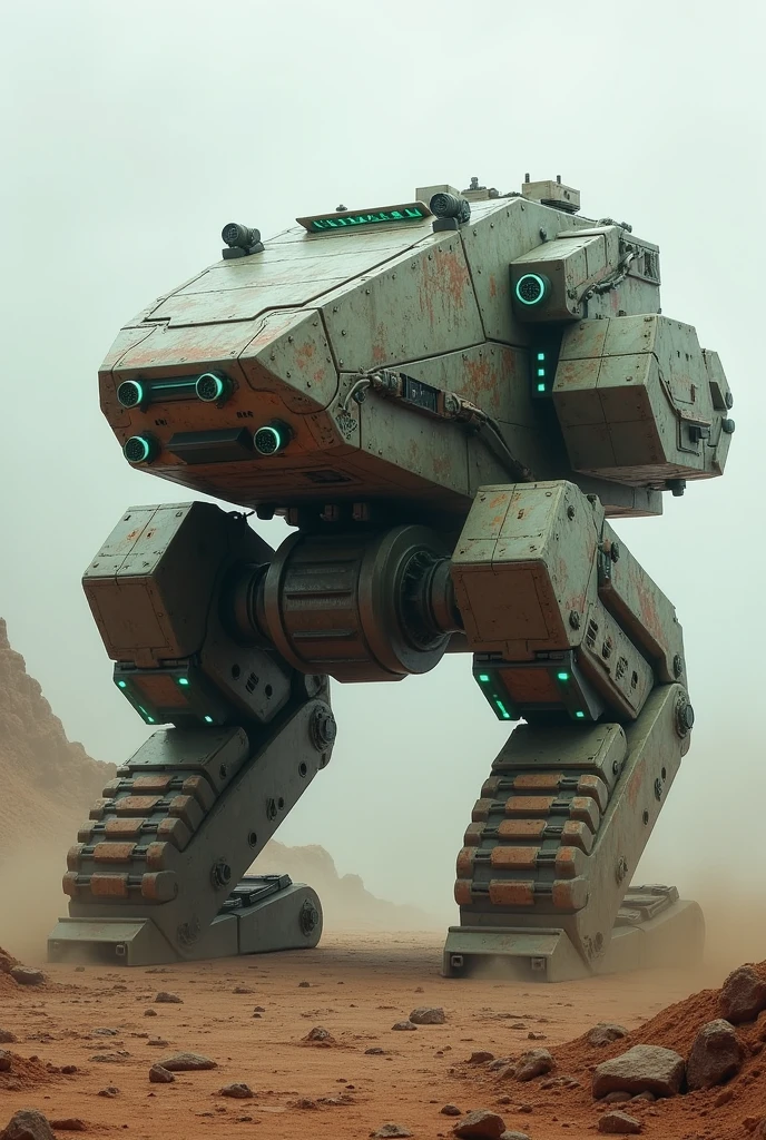 Sci-fi tank.Can crawl from the ground