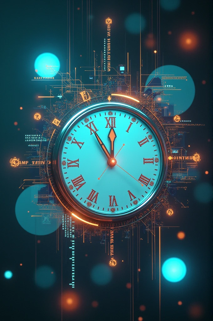 I want to create an image that has what the use of technologies is, the strength of socio-affective ties, What is virtual visits for inmates for families?, a clock and it has the word Vivif in the middle