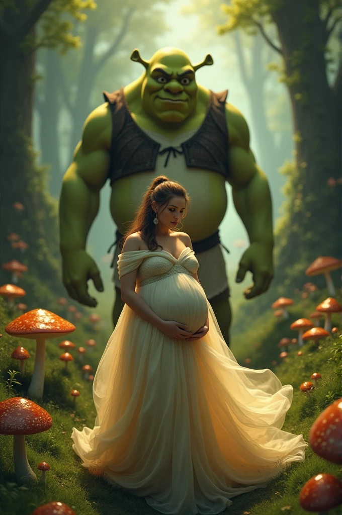 Make me a pregnant with sherk behind