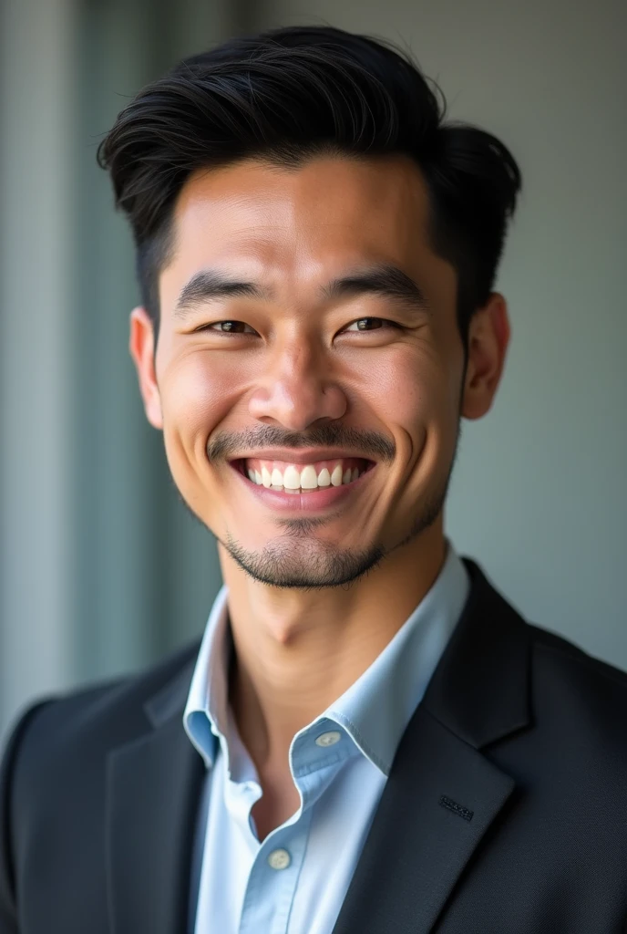 Social media profile photo for man