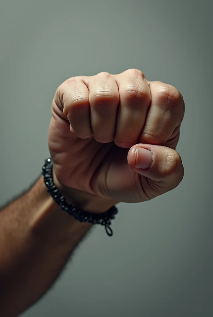 Courage in the hand of a person 