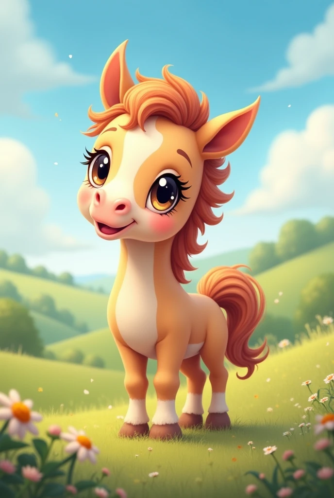 Cute horse