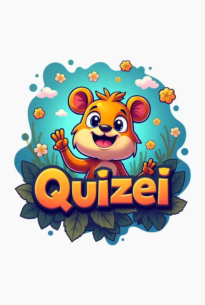 logo youtube channel called quizei, a quiz and curiosity channel
