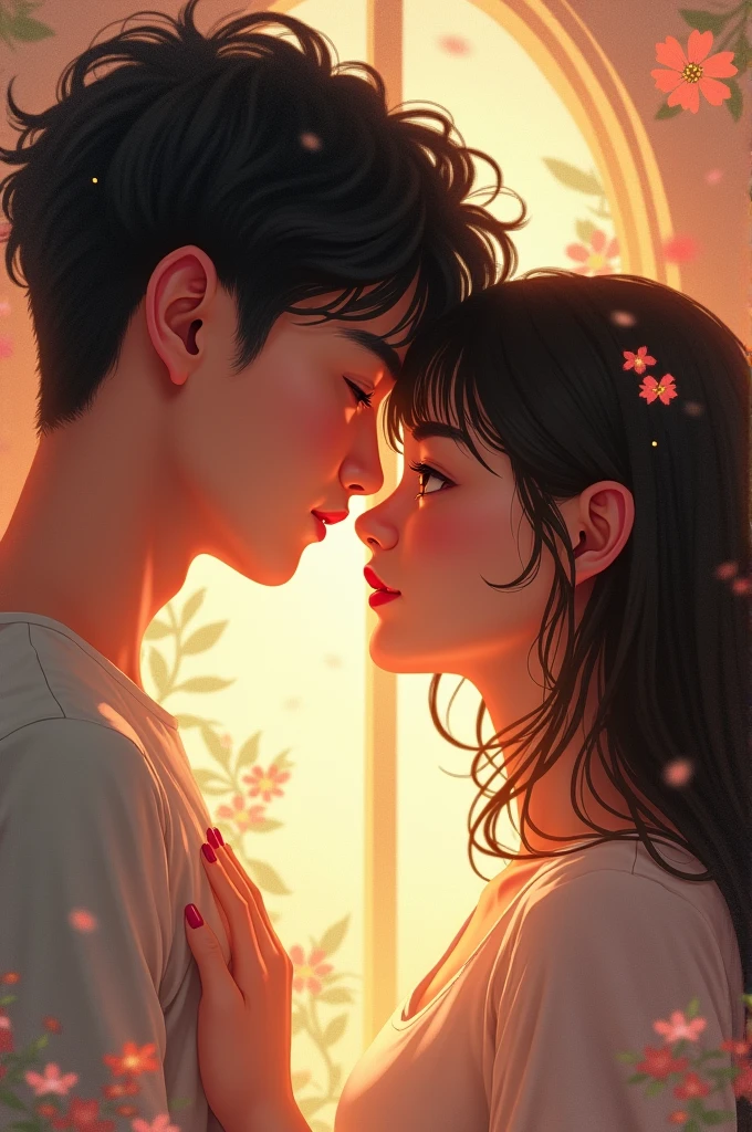 Cover for a Wattpad youth romance book