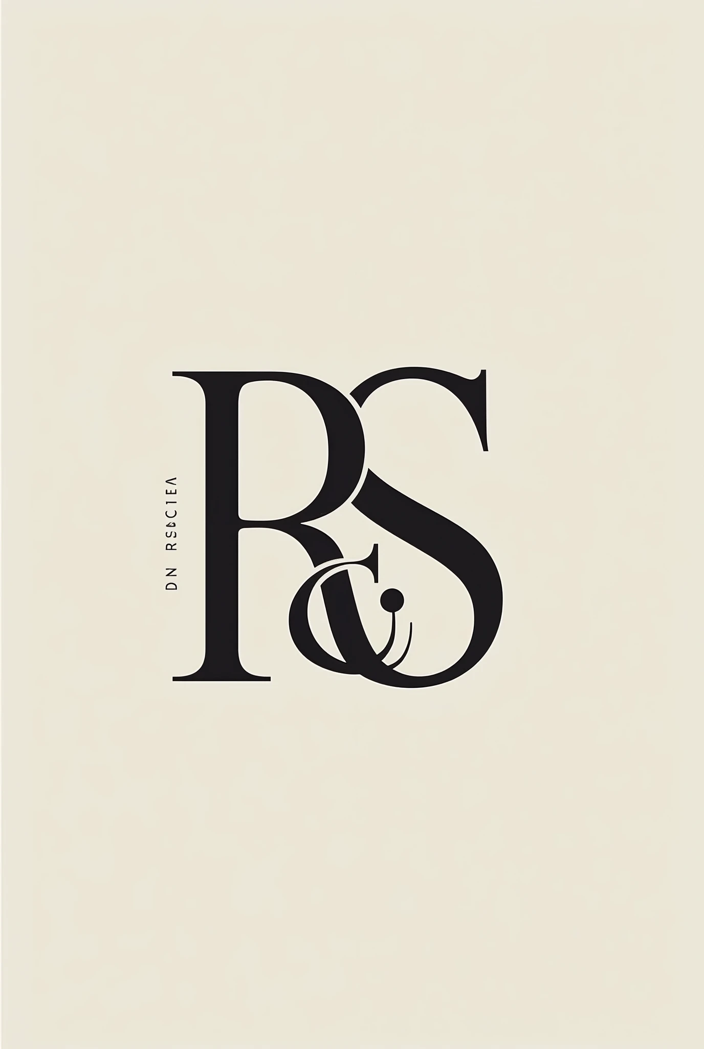 GENErEA UN LOGO CON EsTAs LETrAs EN MAYUsCULAs  "r&s"