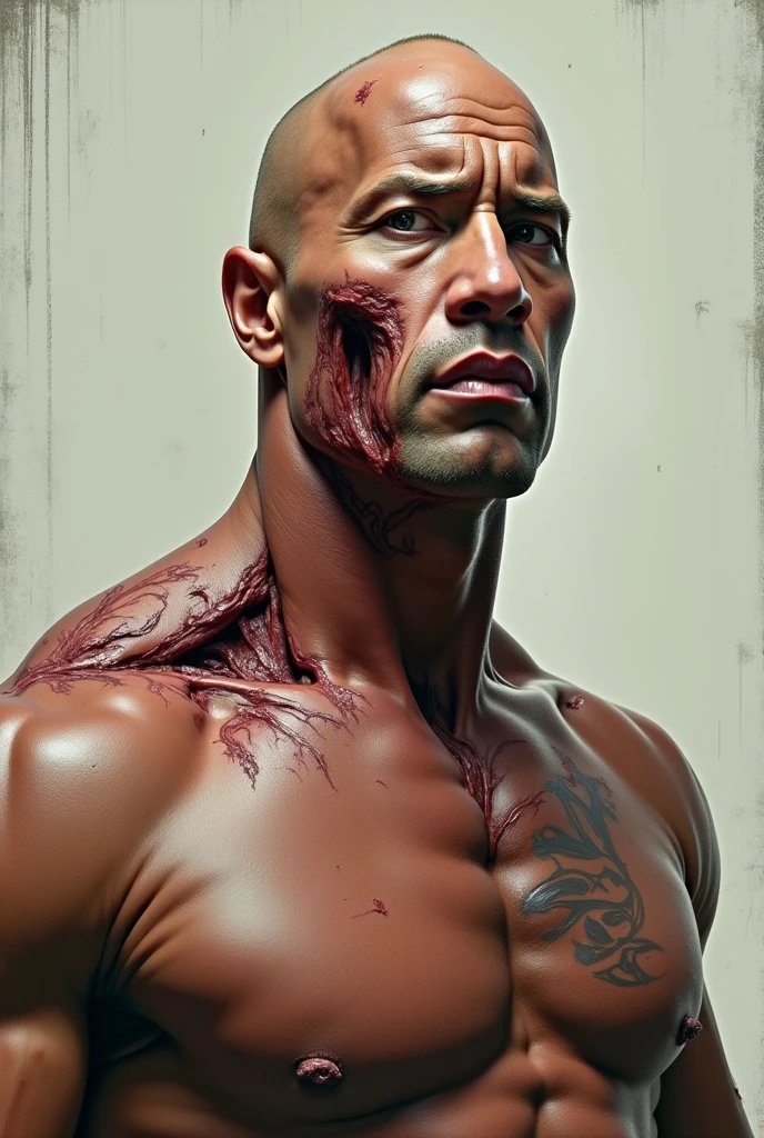 Skinny and ugly the rock