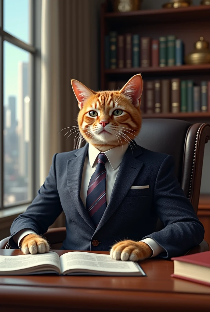 Liberal capitalist cat 