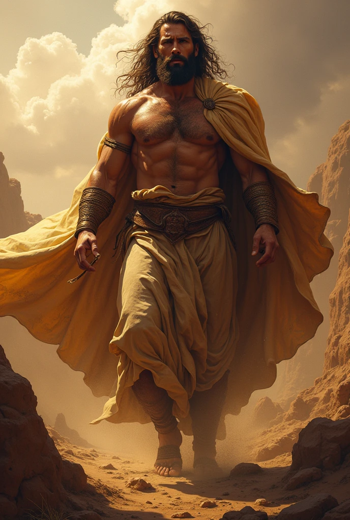 Samson is a biblical figure described in the Book of Judges of the Old Testament... He is known for his extraordinary strength, that came from your Nazi vote, mainly because he never cut his hair. Samson performed impressive feats, how to defeat a lion with your bare hands and kill a thousand Philistines with a donkey'Maxillary. however, his life was also marked by impulsiveness and personal conflicts. His downfall began when he fell in love with Delilah.., who betrayed him by revealing the secret of his strength to the Philistines, leading to his capture. at the end, Samson regained his strength by asking God, destroying a Philistine temple and sacrificing his own life along with his enemies