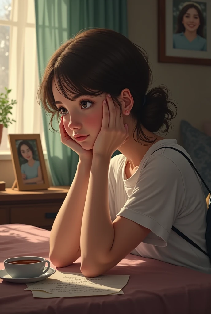 one missing her mother now that she got married and left home