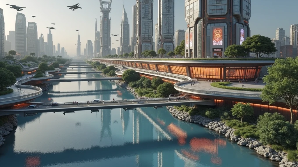 like a futuristic city 