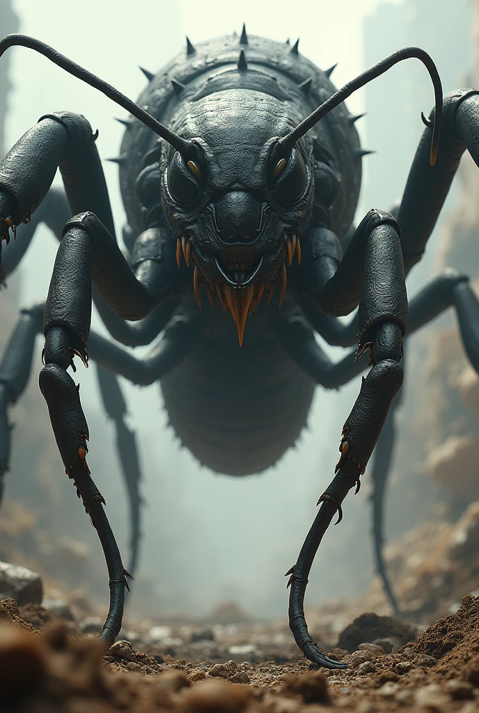 Big dangerious look ant