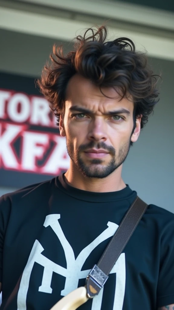 I need my face to appear on a guy who is playing an electric guitar 