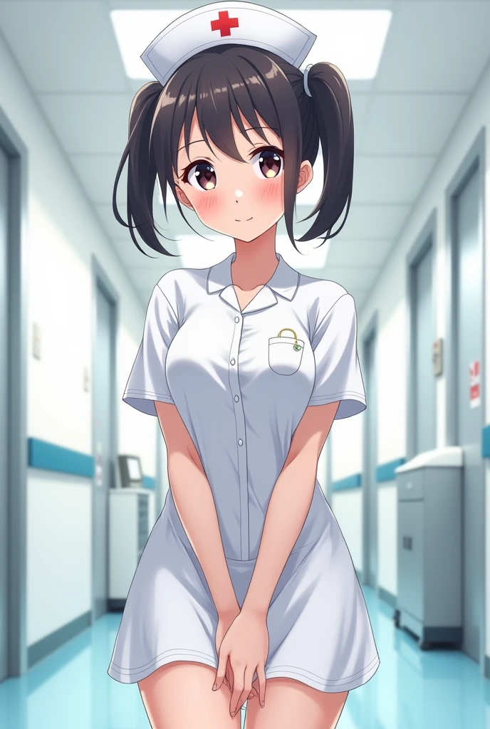 Generates an image of an anime style nurse