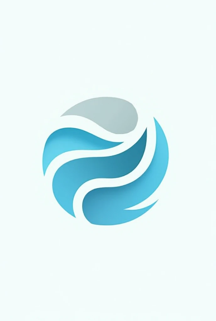 creates an image of the hydrology linked to construction, as a logo that is explanatory