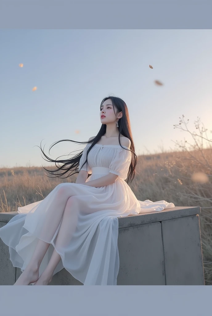 Long black hair girl