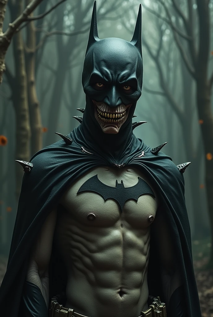 Make a weird looking batman