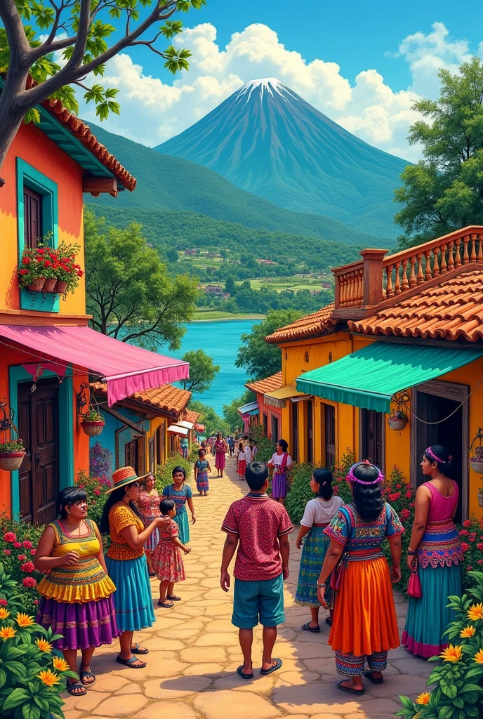 Drawing inspired by Guatemala