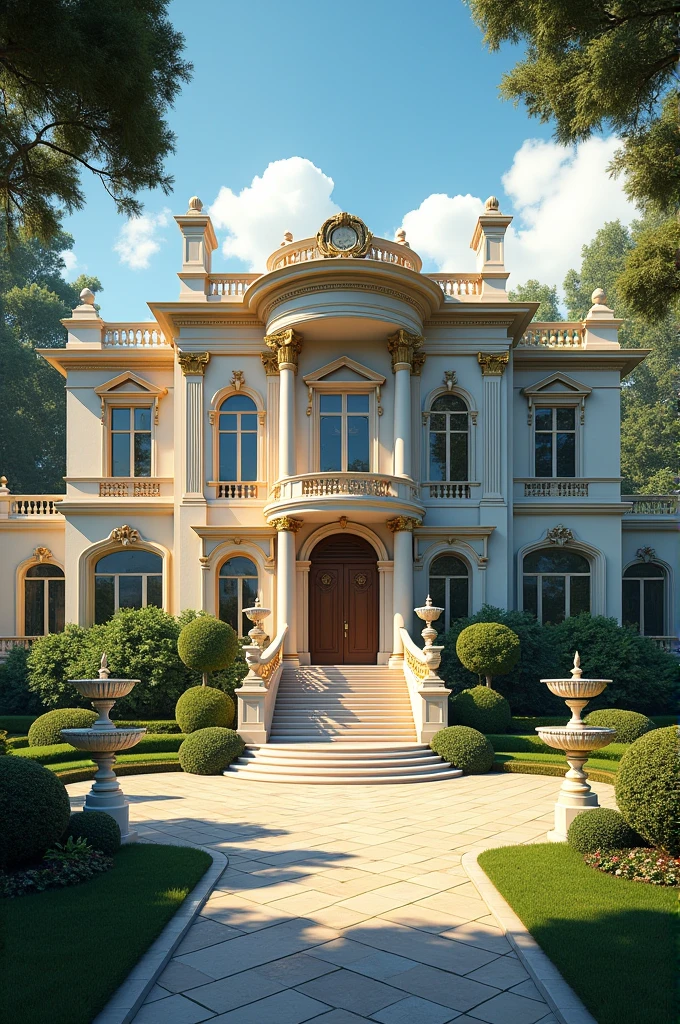 Rich mansion inside