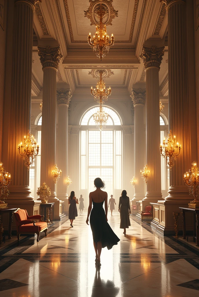 Luxurious houses and great riches.